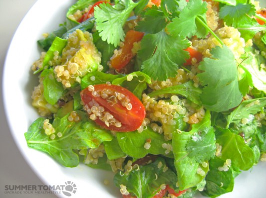 Mexican-style Quinoa Salad