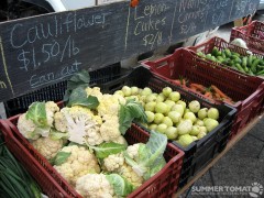 Cauliflower and Cucumber