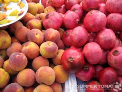 Peaches and Pomegranates