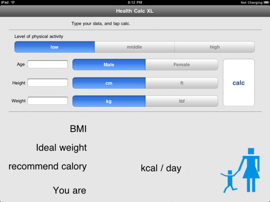 HealthCalc XL 014