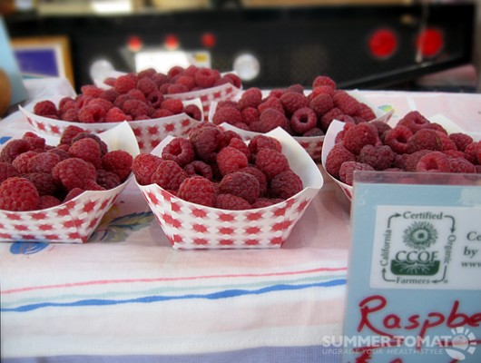 Organic Raspberries Organic Raspberries