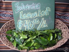 Indonesian Lemon Leaf