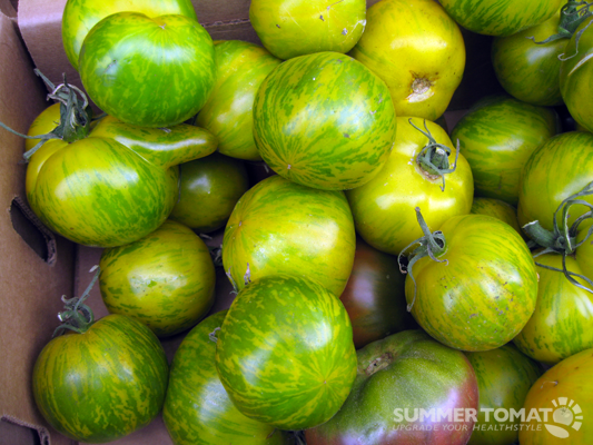 Green Zebra Tomatos Green Zebra Tomatos