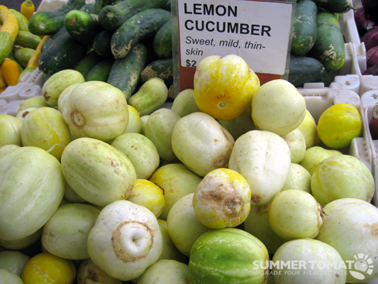Lemon Cucumbers Lemon Cucumbers