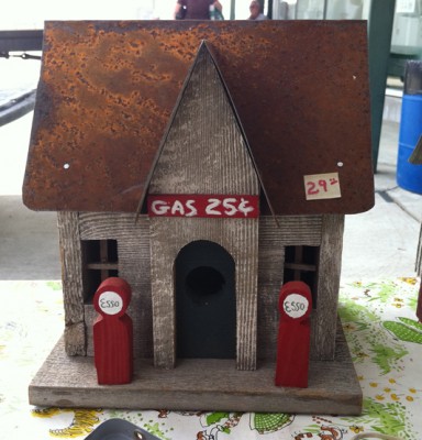 Gas Station Bird House